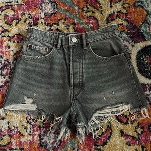 Distressed Zara Jean shorts